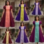 RAW SILK THULASI A-LINE