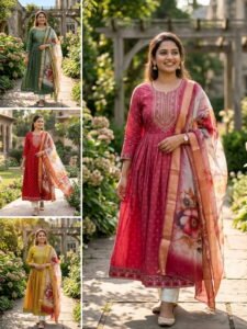 GADHWAL PRINT UMBRELLA 3PCS