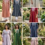 SATIN PATTA WORK UMBRELLA