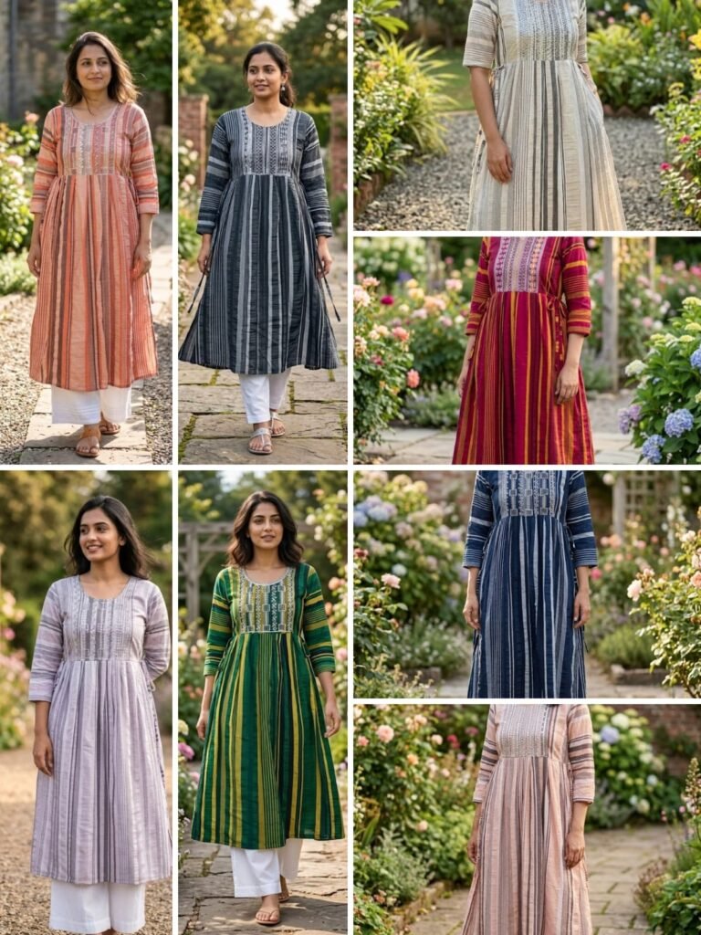 SATIN PATTA WORK UMBRELLA