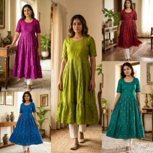 RAWSILK BUTTA  FRILL UMBRELLA