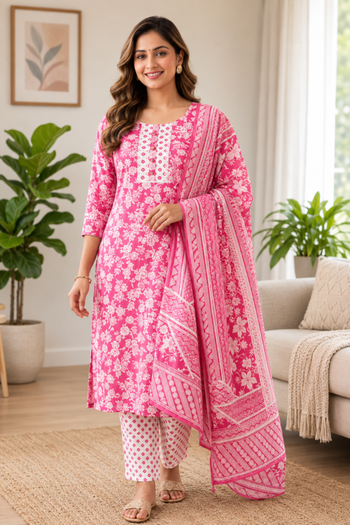 Jaipur Cotton 3 Piece Set