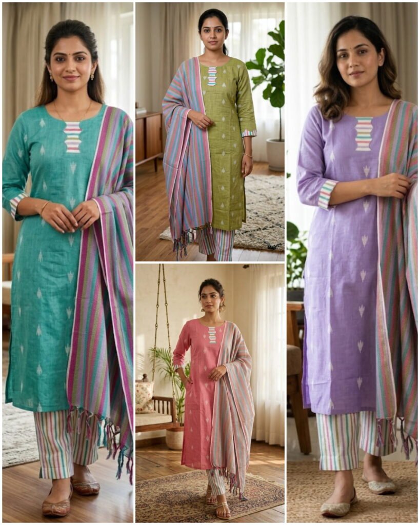 SAAJA COTTON BUTTA 3PCS