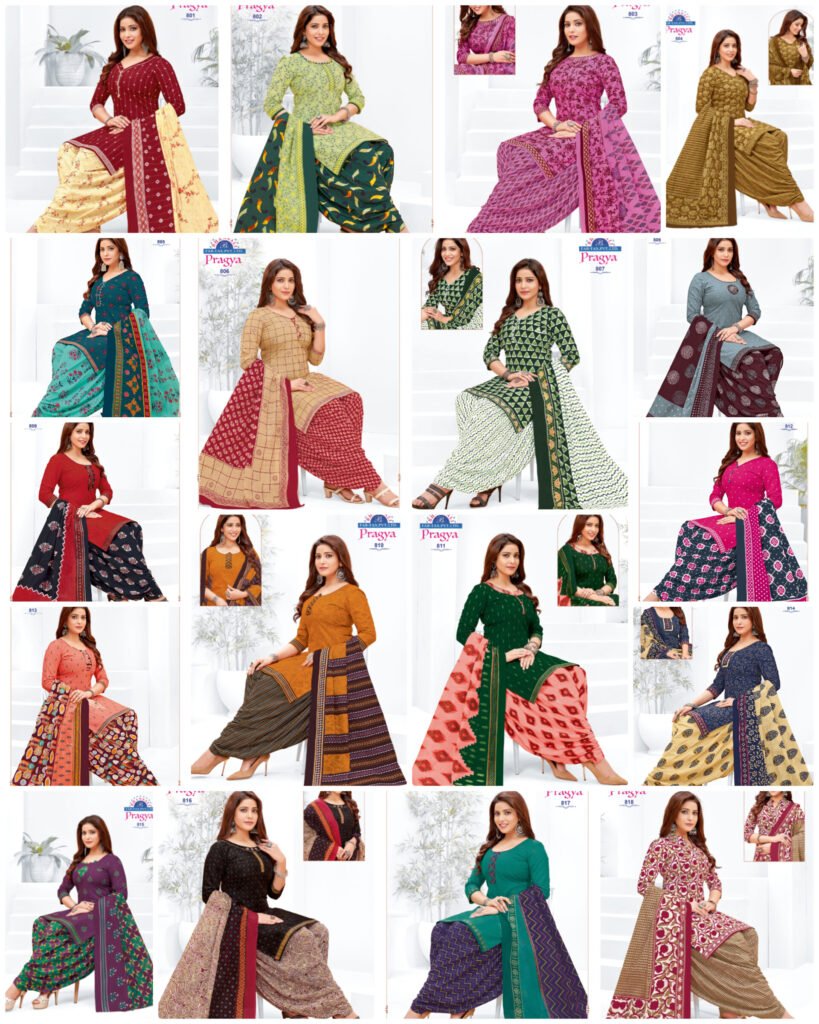 PRAGYA PATIYALA 3PCS SIDE OPEN