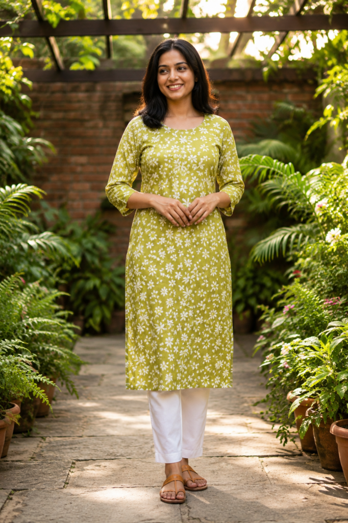 cotton kurta for women