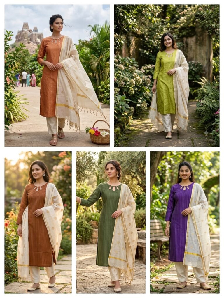 RAW SILK PEARLS 3PCS SET