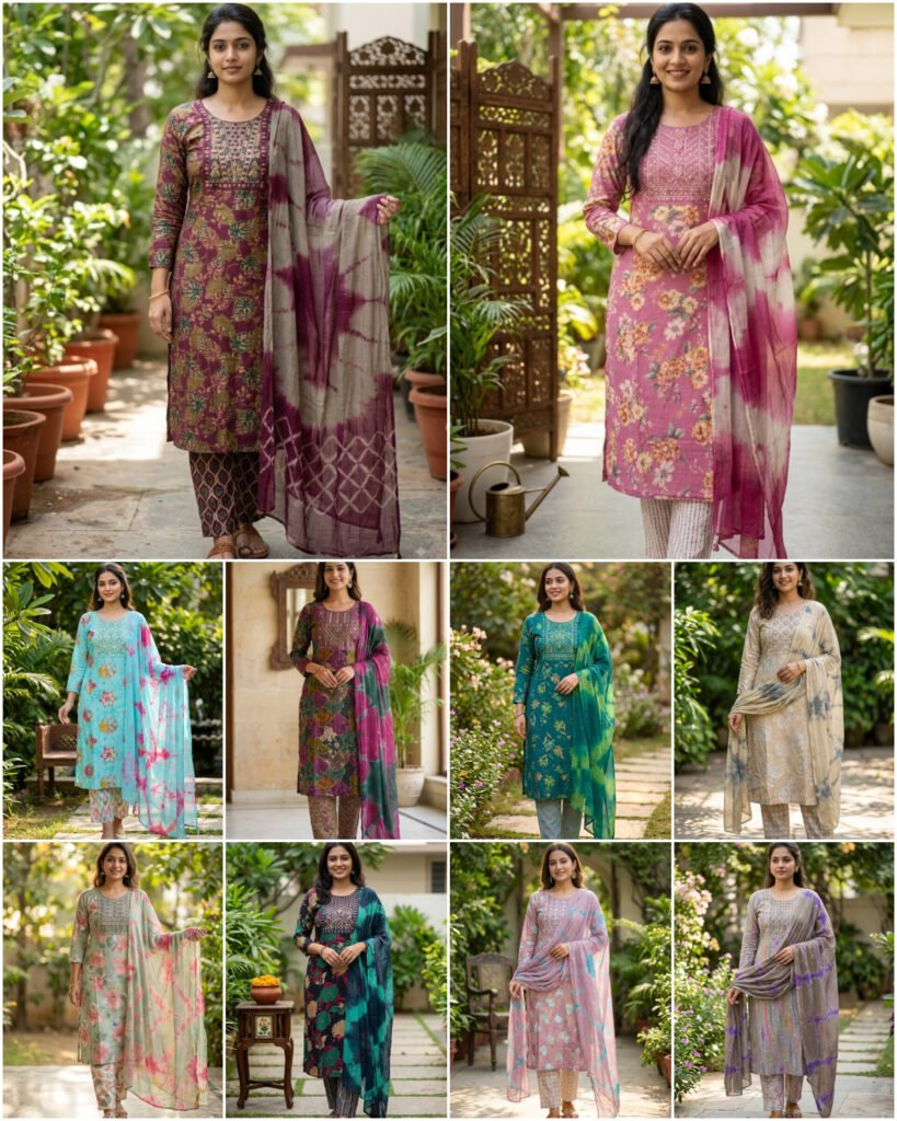 DEEPIKA 3PCS SET SIDE OPEN