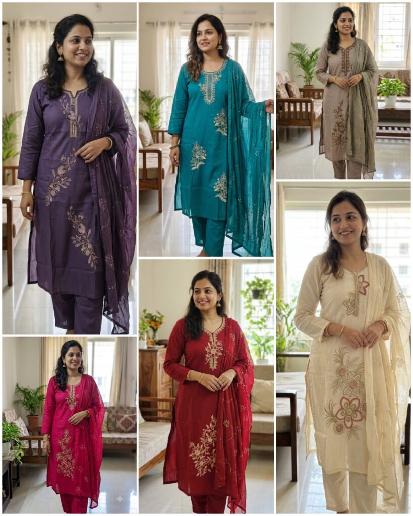 HEAVY ROMAN SILK 3PCS